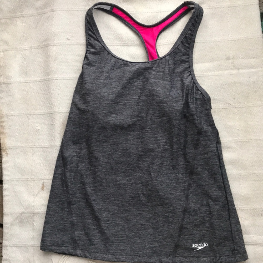 Built-in Speedo Sports Bra Tank